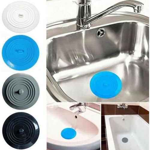 15cm Modern Silicone Tub Stopper Bathtub Stopper Drain Plug Sinks Hair Stopper Floor Cover Bathroom Kitchen Accessories