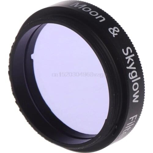 1.25 inch Moon and Filter for Astromomic Telescope Eyepiece Ocular Glass Skyglow Filter J12 dropshipping