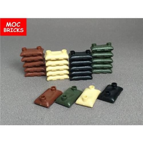 40pcs/lot Sandbags Model Action Figure Kids Educational Building Blocks Assembled Toy