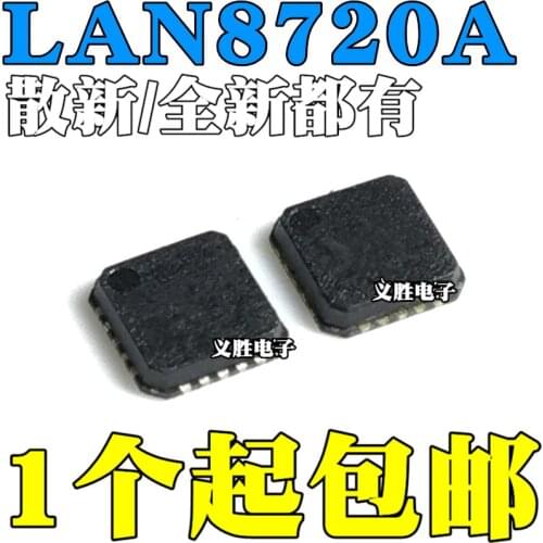 5 pçs/lote LAN8720A-CP-TR LAN8720A QFN24 IC novo e original