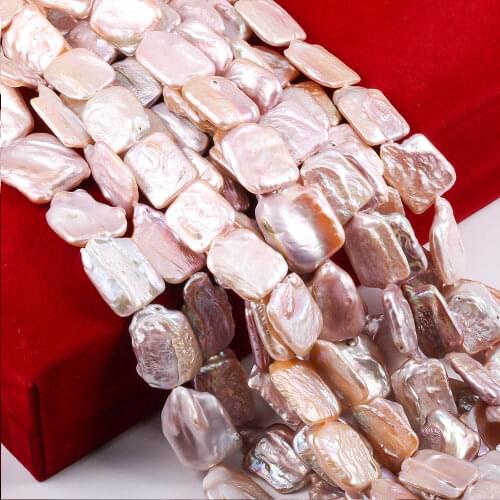 Square Special Freshwater Pearl Loose Beads 36 Cm For DIY Bracelet Earring Necklace Sewing Craft Jewelry Accessory