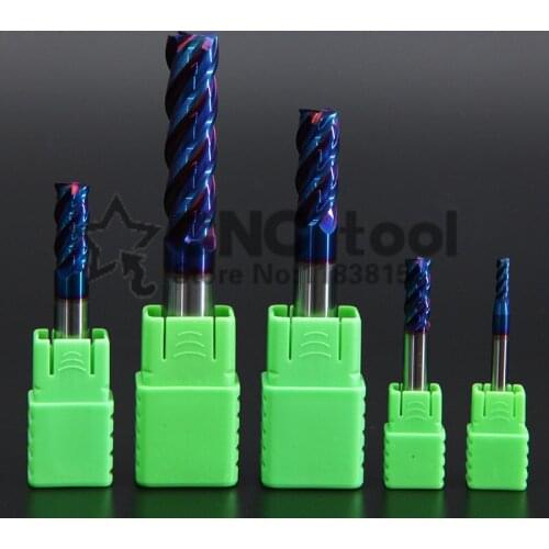 Milling Cutter Alloy Coating Tungsten Steel Tool Cnc Maching Hrc60 Endmill Top Milling Cutter Kit Milling Machine Tool