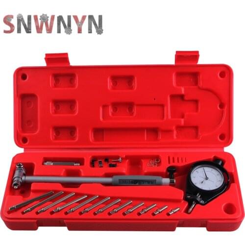 50-160mm 0.01mm Dial Bore Gauge Center Ring Dial Indicator Micrometer Gauges Measuring Tools 2" - 6"