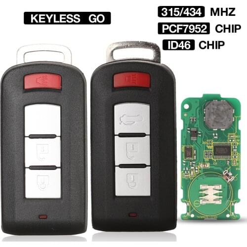 Kutery for Mitsubishi Mirage Outlander FCCID OUC644M-KEY-N 2013 2014 2015 2016 Remote Control Car Key Fob 315MHz