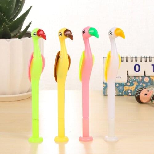 New Arrive Candy Color 300 pcs gel pen lovely cut ostrich Creative novelty gel pens office stationery