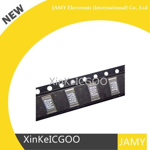 Original 100pcs/lot WSL-2512-18 0.008 % high power low resistance high precision thick film patch resistance DALE R008F