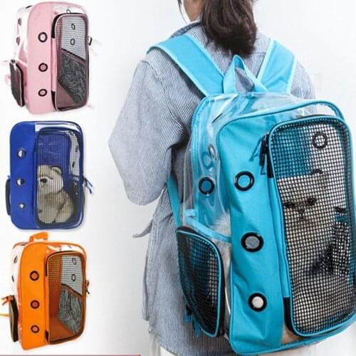Pet Supplies Transparent Panoramic Space Capsule Pet Product Pet Bag Cat Go Out Carrying Bag Shoulder Cat Bag Pet Backpacks