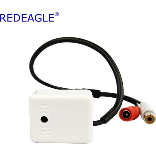 REDEAGLE Adjustable Mini CCTV Microphone Sound Monitor Audio Pick Up Device For Security Camera DVR Accessories