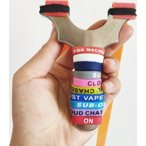 Customized stainless steel slingshot hunting shooting game powerful catapult adult precision shooting slingshot 2020