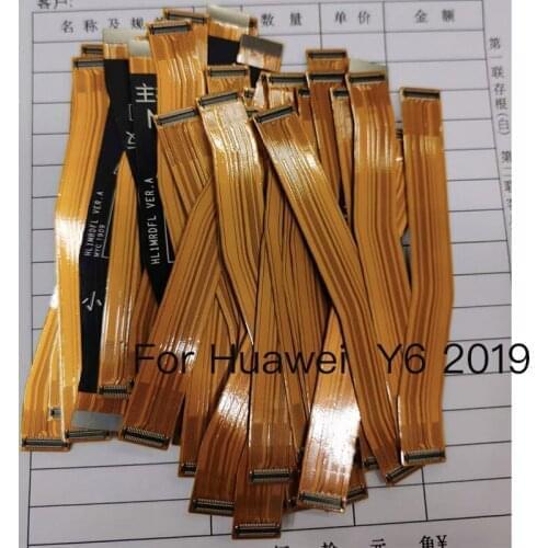1PCS Mainboard Flex Cable For Huawei Y6 2019 Motherboard Mother Board Flex Ribbon Cable Replacement Parts Replacement