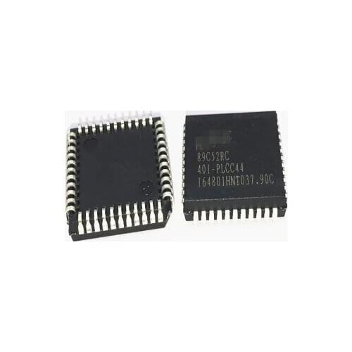 10pcs/lot STC89C52RC-40I-PLCC44 89C52RC PLCC-44 New original