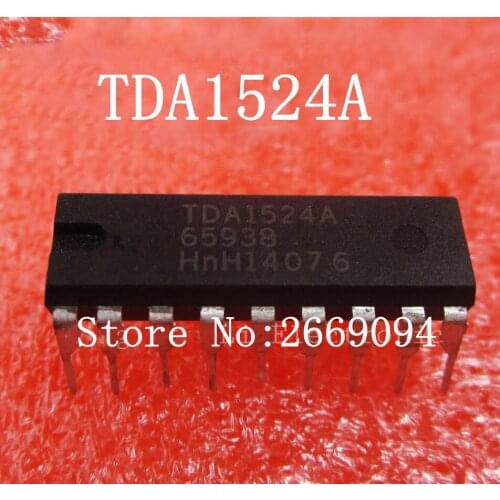 20pcs /50pcs/ 100pcs TDA1524A TDA1524 DIP-18 Stereo-tone/volume control circuit stock ic new original