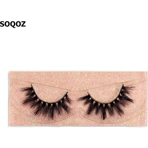 3D Mink Lashes Natural Hair Long Lashes winged Eyelashes Dramatic Lashes Thick Mink False EyeLashes Makeup Fluffy Lashes