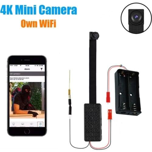 4K HD WIFI Camera WIFI Video Recorder Wireless Night Vision IP Camera Module Portable Mini Camcorders Secret Micro Camera