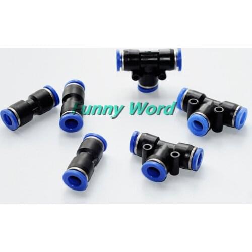 6Pcs Dental Lab Air Compressor Tubes Adapter Joint Connectors 2 Types On Sale