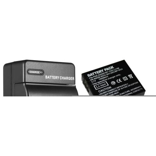 Battery (2) + Charger for Fujifilm NP-70, NP70 and Fujifilm FinePix F20, F40, F45 fd, F47 fd, F40fd, F45fd, F47fd Digital Camera