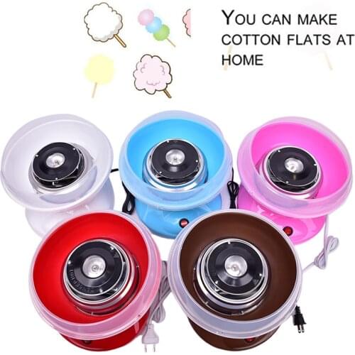 Electric DIY Sweet Cotton Candy Maker Portable Cotton Sugar Floss Machine Girl Boy Gift Marshmallow Machine