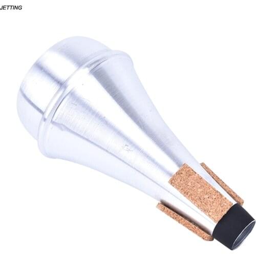 Mute For Trumpet Aluminium Straight Trumpets Mute For Jazz Instrument Practice Beginner 68*68*135mm