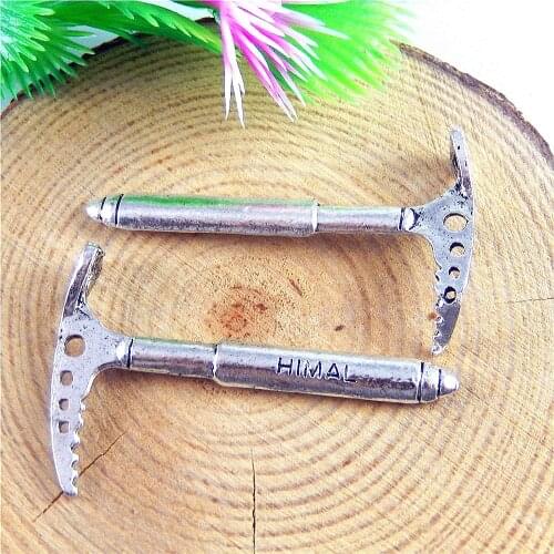 10pcs/pack Zinc Alloy Mountaineering AX Necklace Pendant 16*14mm New Jewelry Making Bracelet Accessories Handmade Crafts 51205