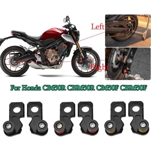 For Honda CB650R CBR650R 2019 2020 CNC Aluminum Motorcycle Rear Wheel Fork Axle Slider Swingarm Spools Stand Pick Up Accessories