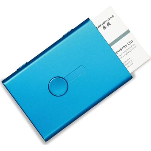 120 slots 240 Cards PU Leather Sky Green Business Card Book Name Card Holder with Buckle For Business Exhibition