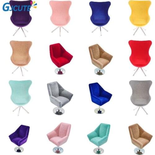 Dollhouse Furniture Toys Dollhouse Flocking Sofa Armchair Flocking Sofa High Back Chair for Kids Toy Dollhouse Decorations