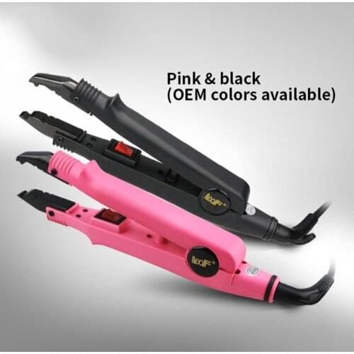Hair Extension Iron Mini Heating Tip Hair Extension Iron Merge Hair Connector Machine Keratin Bonding Tool Hair Connector Tool