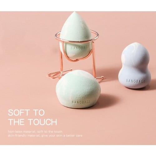 Cosmetic Puff Soft Facial Cleaning Sponge Soft Soaked Water Large Drops Gourd Beauty Egg Powder Puff Sponge Cleanser Facial Tool