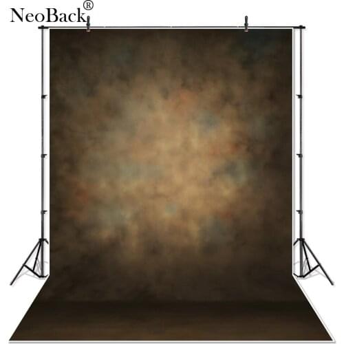 NeoBack Vinyl Cloth Old Master Abstract Brown Portrait Photo Backgrounds Printed Professional Studio Photographic Backdrop P0482