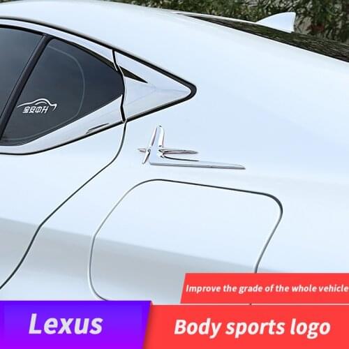 Applicable to Lexus ES Car Logo Standard Body Sde Label ES200 ES300h Dedicated ES260 Decorative Logo