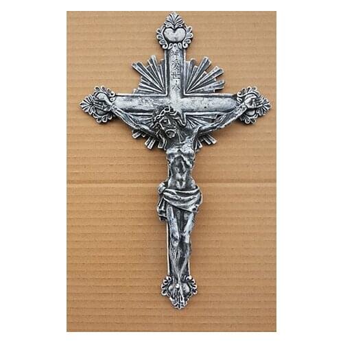 Sales Pure New arrival Jesus statue jesus cross wall decoration mural cross charm wall decoration supplies