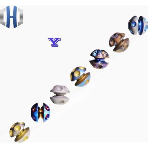 Y Style Planet Series Knife Beads Titanium Alloy Paracord Beads 8 Colors