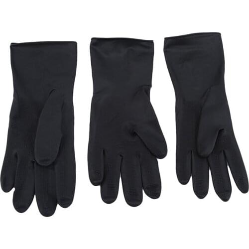 1 Pair Hair Thicker Rubber Gloves Hair Dyed Gloves Durable Anti-Slip Beauty Salons Hairdressing Hair Care Styling Tools Hot