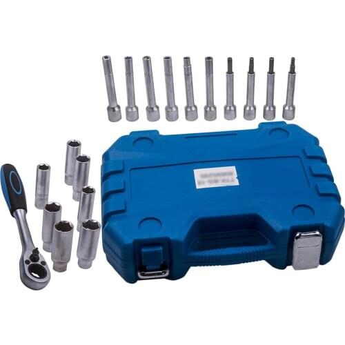 18pcs Shock Absorber Universal Tools Kit Replacing Suspension Strut Removal Set Remover /Installer Tool Suspension Strut Sockets