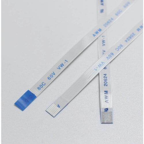 2pcs 7P /FFC FPC Flexible Flat Cable 0.5mm / 1.0mm Pitch 7Pin Type A / B Length 50mm 80mm 120mm 100mm 150mm 200mm 250mm 300mm