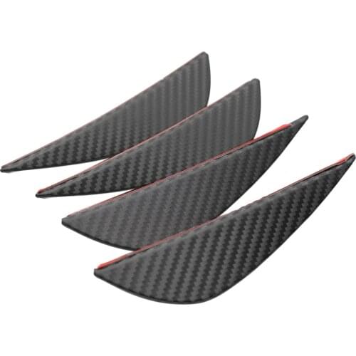 2021 Suitable For Car Front Bar Spoiler Refitting Mini Carbon Fiber Bumper Wind Knife