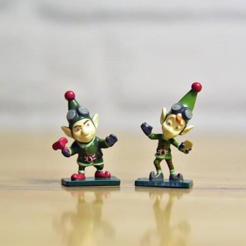 24Pcs/lot Original bulk Disney Peter Pan Feixia Cartoon Figure doll decoration DIY Decoration Collection Model