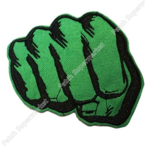 3.1" The Incredible Smash Hands Fists The Party Applique Film TV MOVIE Cute Cartoon Embroidered Patch Badge