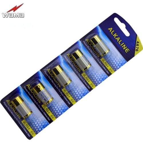 5x 6V 4LR44 476A L1325 PX28A Replacement Alkaline Batteries for Dog Shock/Training Collars Camera Neutral Packing Cell