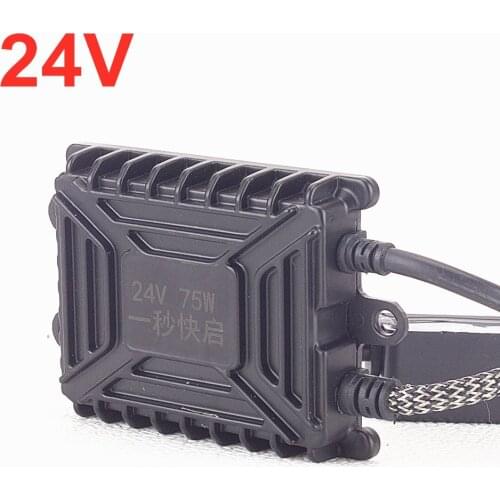AFAECAR 24V super quality 75w hid xenon ballast for h1 h3 h7 h4 h11 9005 9006 truck ballast
