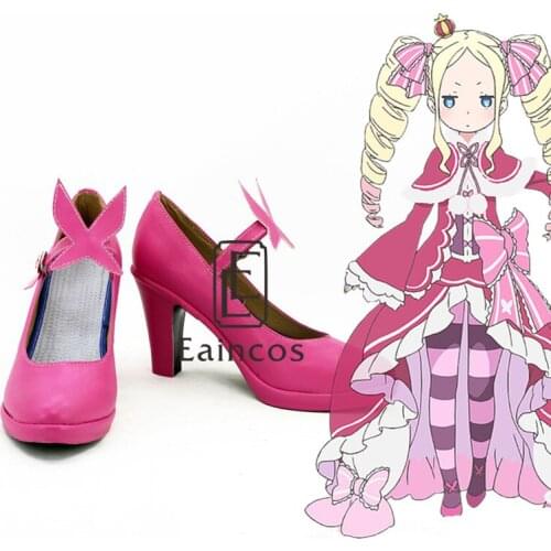 Anime Re: Life in a Different World From Zero Beatrice Cosplay Party Red Shoes