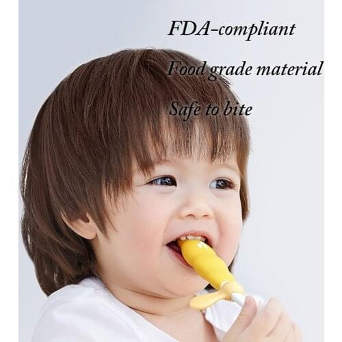 BC Babycare 1/2pcs Kids Soft Training Toothbrush Children Non-Slip Tooth Brush Baby 3-Stage Safety Dental Oral Care Tools