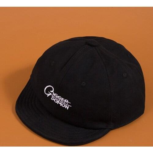 Japanese Style Short Brim Baseball Cap for Men Women Snapback Unisex Outdoor Sport Visor Caps Adjustable Dad Hat