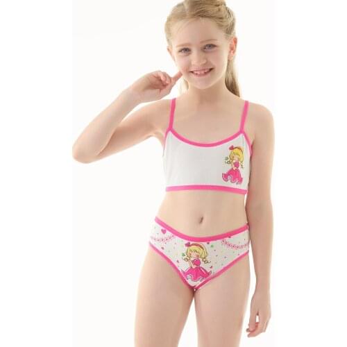 4pcs/lot young girls training bras summer Teens Puberty Clothing Cotton Teenage underwear for kids Running Sports Bra Kids Bra