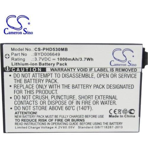 Cameron Sino 1000mAh Battery BT298555 for V-Tech Baby BM1000, Safe & Sound Baby Monitor Pare, VM321, VM333, VM341, VM343