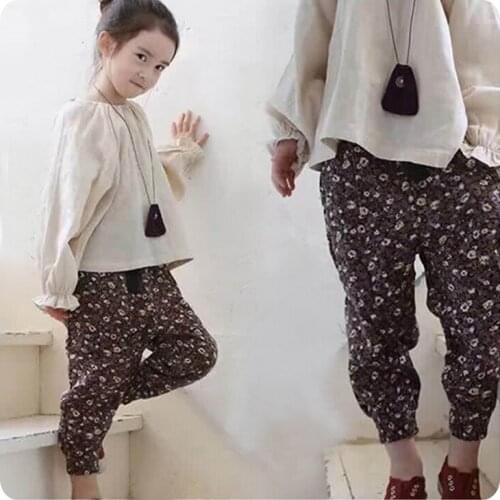Korean Girl Childrens Garment 2016 Autumn 2 Pieces Set New Pattern Girl T-Shirt Base Bottoming Upper Shivering Long Pants Suit