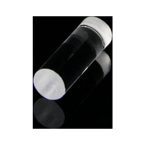 Diameter 2 mm length 6 mm material H-K9L transparent high-quality optical glass rod lens for sale
