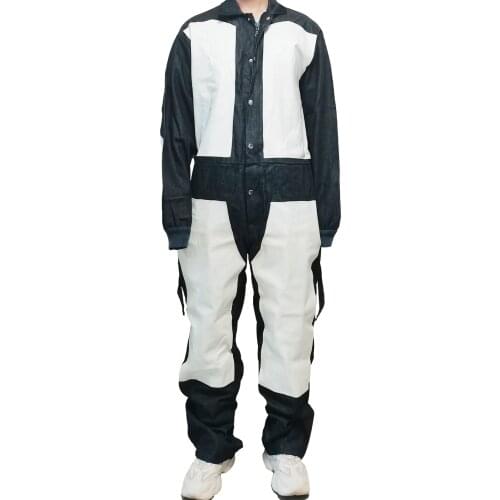 HOLDWIn Free shipping Cowboy conjoined Sandblasting suit