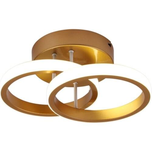 Indoor Nordic aisle ceiling lights corridor LED modern balcony circle lamps Bathroom bedroom living room lighting deco fixtures