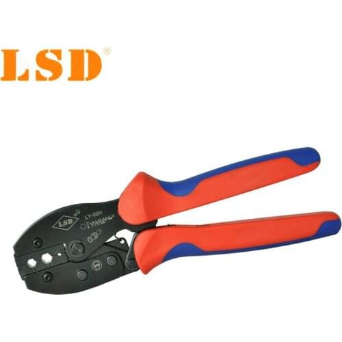 LY-02H High Quality Hand Crimping tools for crimping coaxical cables Fiber optic, Belden 8279 Electrical Ratchet Pliers crimper